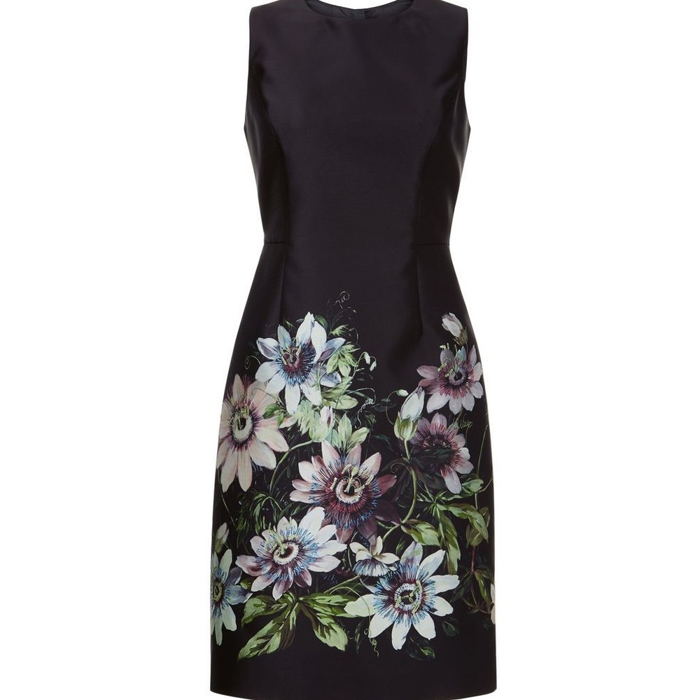 Hobbs Floral Black Dress and Jacket